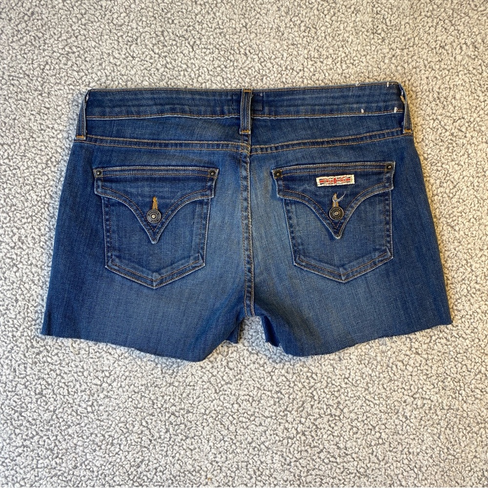 Hudson Jeans Cut Off Shorts 28 Flap Pockets‎ Denim